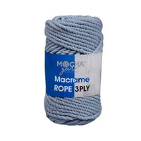 3-Ply Macrame Rope – 250g, Approx. 40m (MOCHA/ROPE)