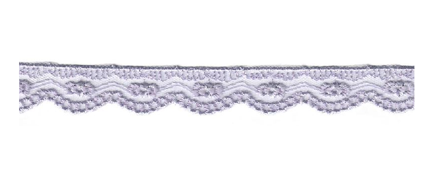 NET CUT LACE:15Y (13.7MT):2.2CM) (D-53-4272)