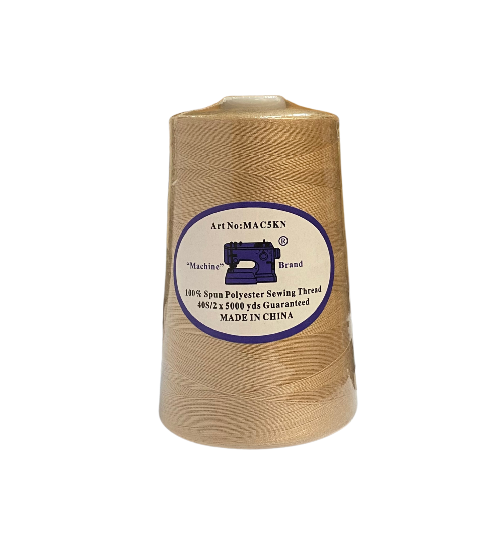 SPUN POL.SEW THREAD:5000Y (MAC5KN)
