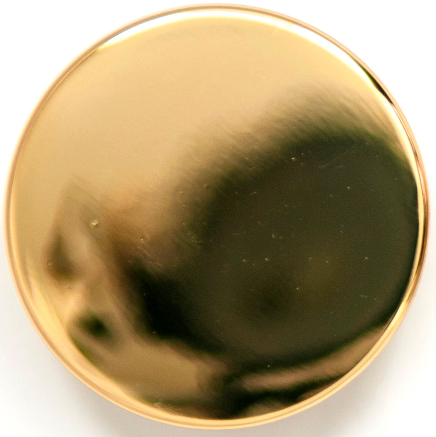 METAL BRUSHED BUTTON:3CRD (BOX/04.159.34.81)