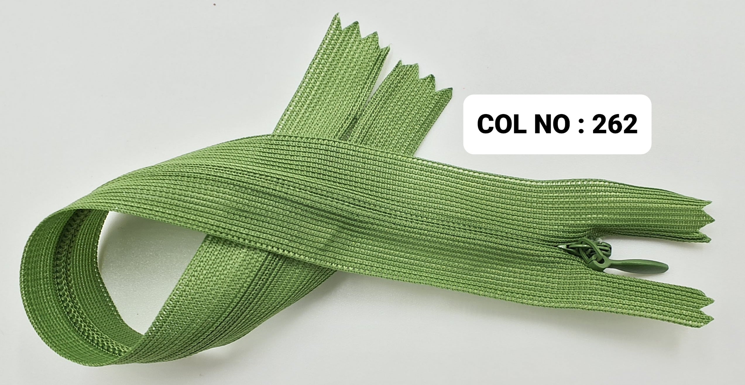 INVISIBLE ZIPPER:50PC/PKT (220321/8)