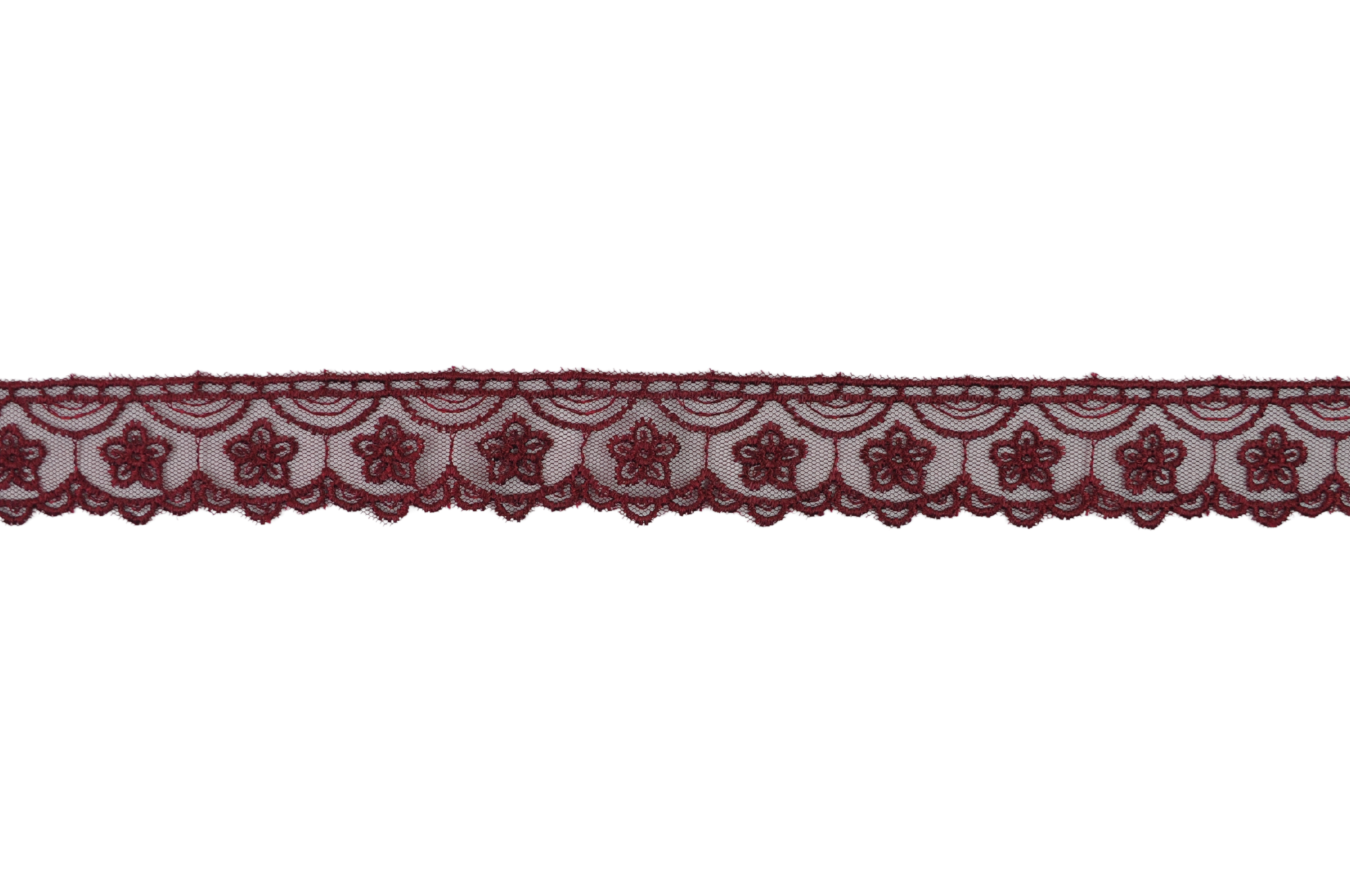 NET CUTTING LACE;15Y:2.83CM (D-2977)
