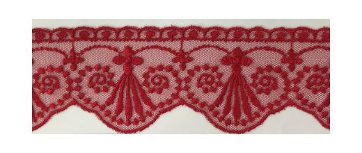 NET CUT LACE:2-1/8" (D-51-4286)