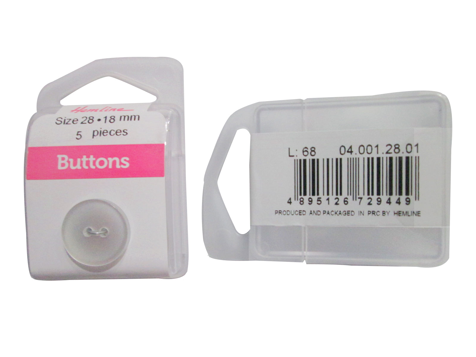 BACKER BUTTON#28(3CRD)5PC/CRD (BOX/04.001.28.01)