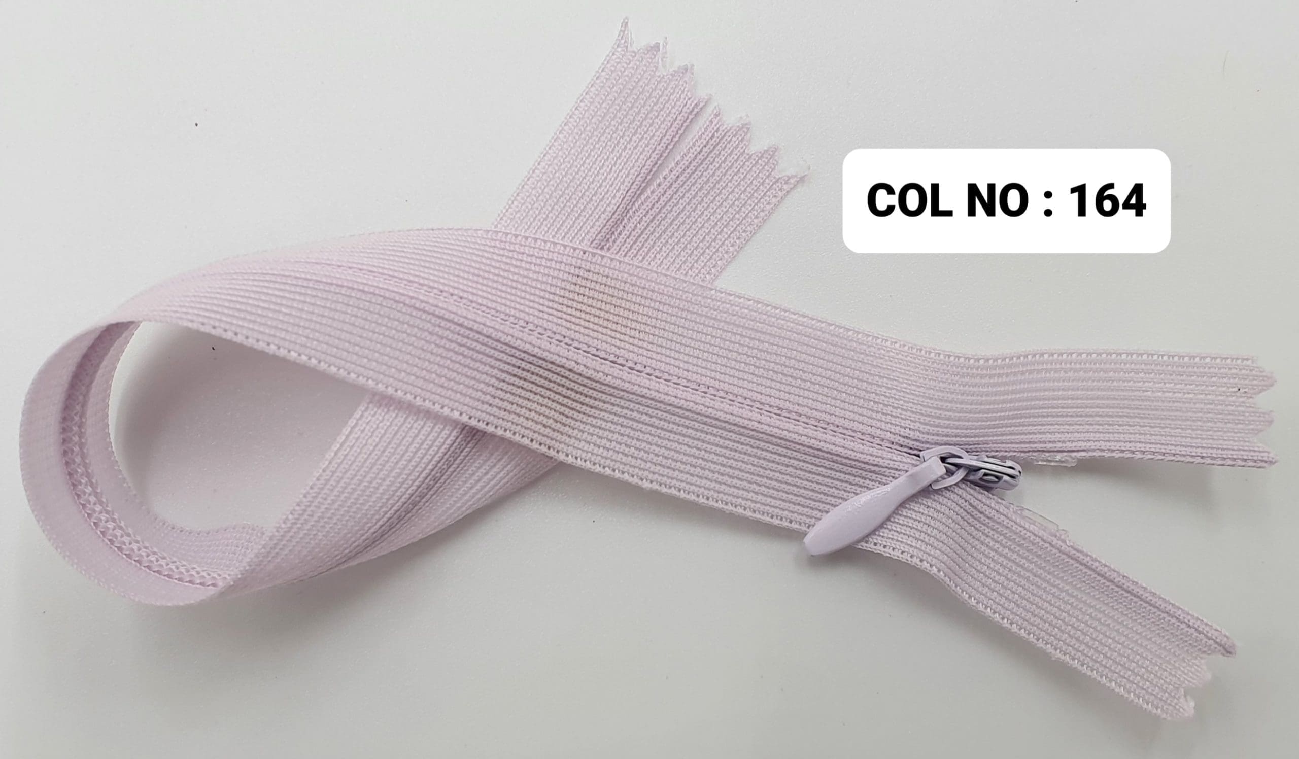 INVISIBLE ZIPPER:50PC/PKT (220321/8)