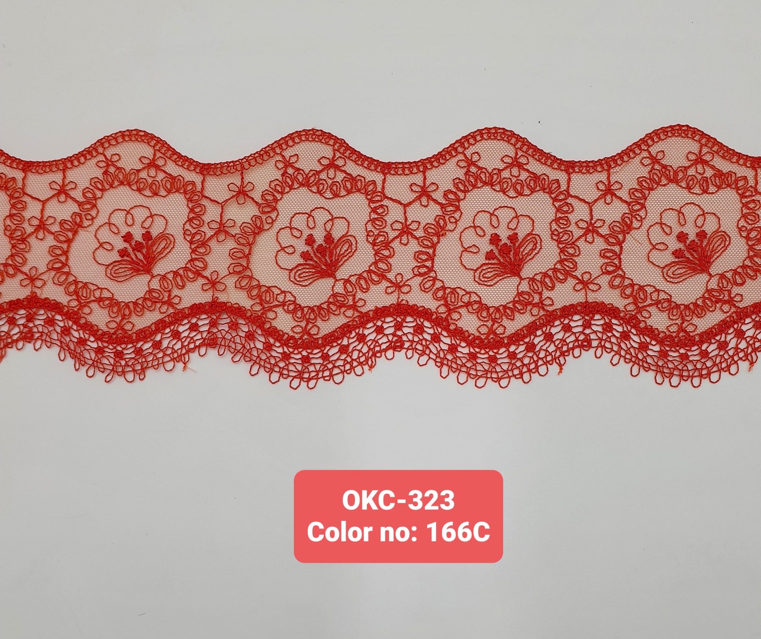 TULL EMB.LACE (OKC-323)