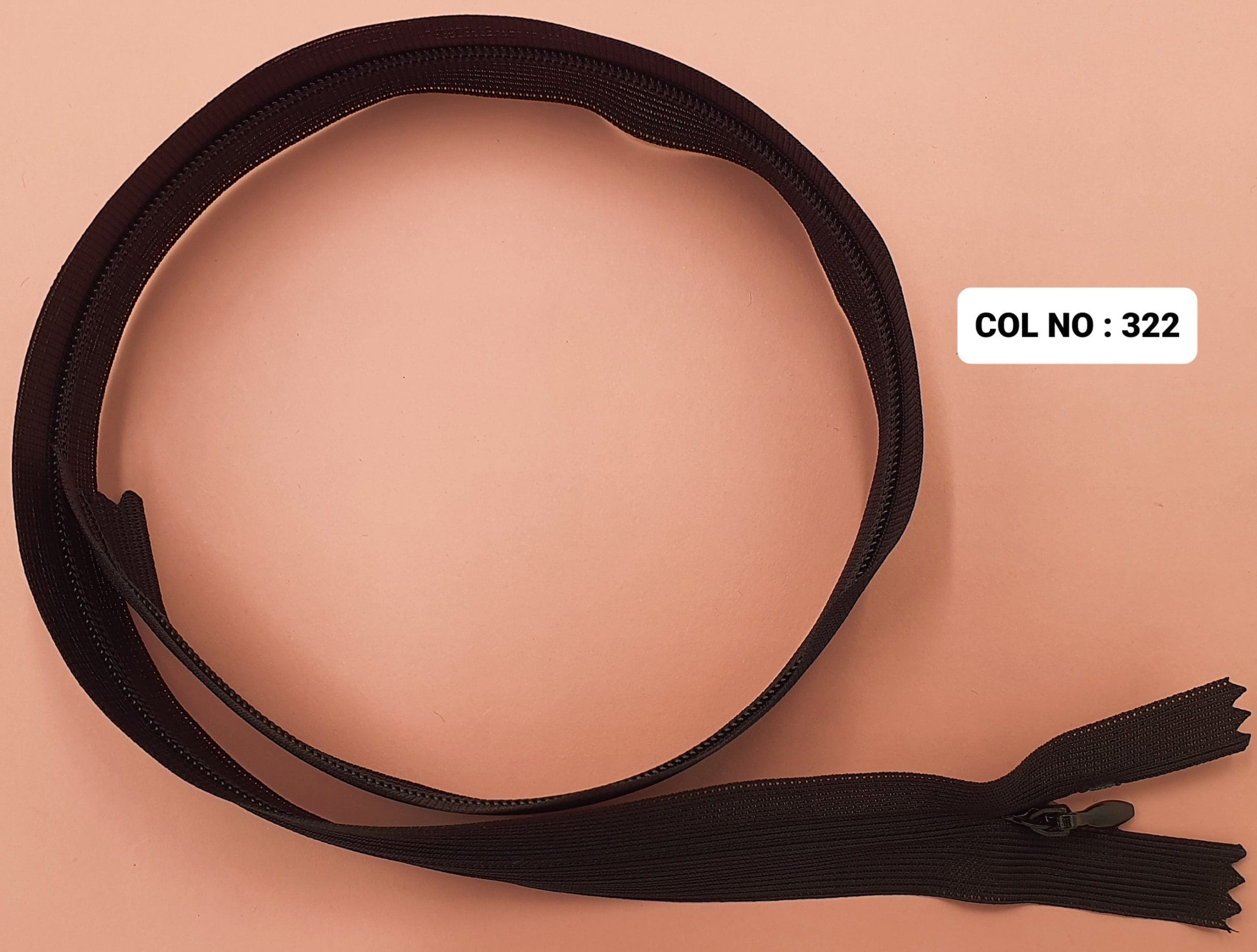 INVISIBLE ZIPPER:50PC/BAG (220321/20)