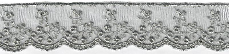 NET-CUT LACE:15Y (13.7MT)3.45CM) (D-44-4029)