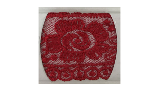 NET-CUT LACE;15Y (13.7MT)4.38CM) (D-2943)