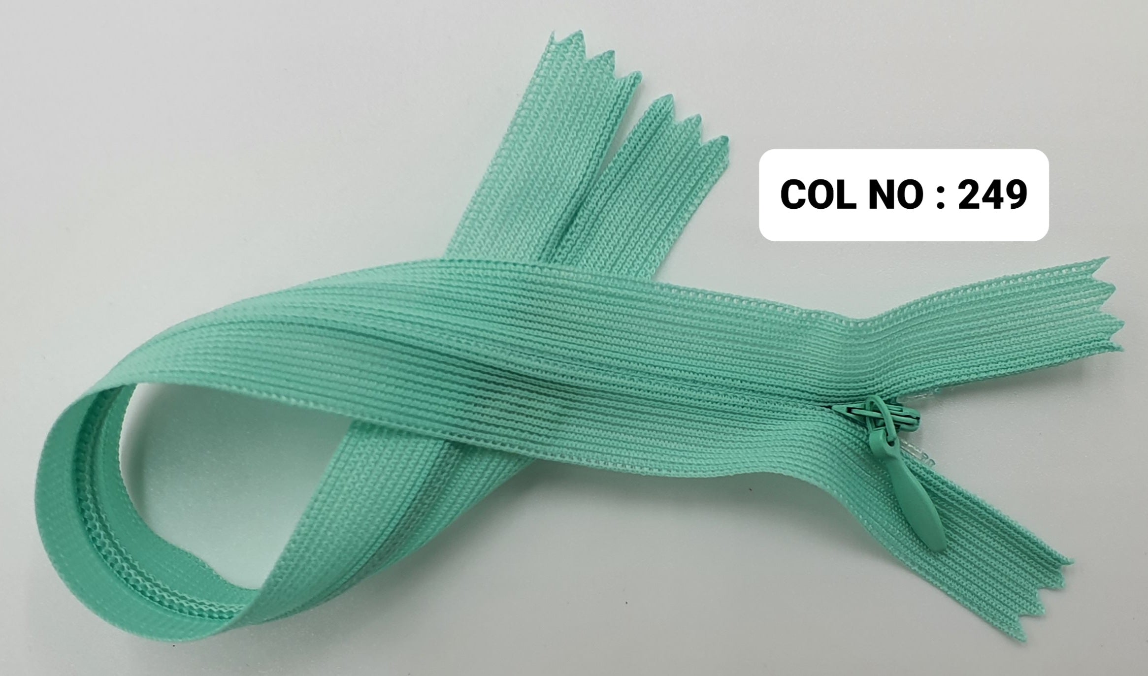 INVISIBLE ZIPPER:50PC/PKT (220321/8)