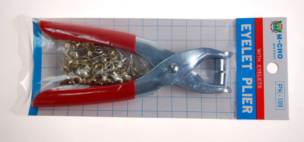EYELET PLIER KIT:M-CHO (PK-100)