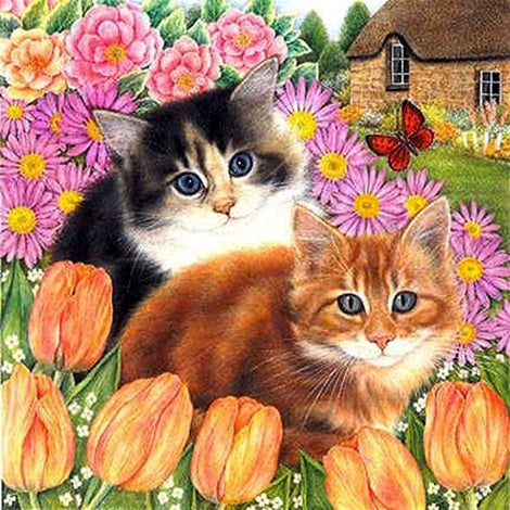 PRINTED FELT FABRIC:50CMx50CM (DK-P/FELT)