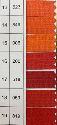 YKK Invisible Zippers – Pack of 10 (CHC-36/50CM-10PC)