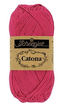 Scheepjes Catona Mercerized Cotton Yarn — 50 g × 5 (SCHE/CATONA-5PC)