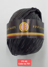 PP Flat Yarn — 40 g × 10 Balls (PY-40)