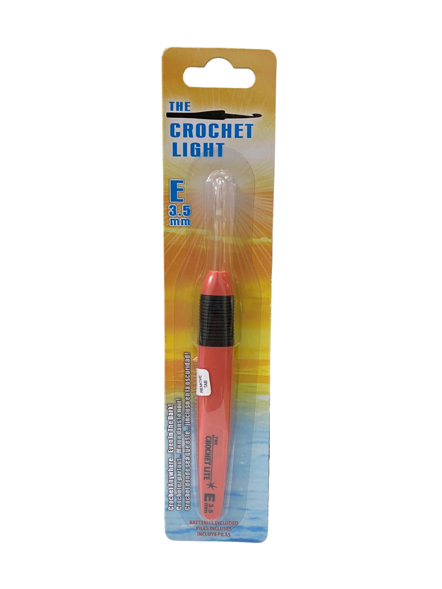 CROCHET HOOK W/LIGHT:3PC/PKT (LIGHT CROCHET)