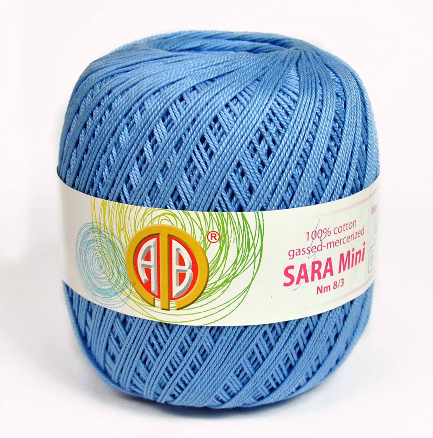 100%COT.YARN:100GRx3BL (300GRM) (SARA MINI/3)