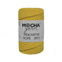 3-Ply Macrame Rope – 250g, Approx. 40m (MOCHA/ROPE)