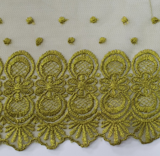 NET-CUT LACE;15Y (13.7MT):15CM) (D-49-4076)