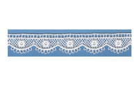 Chemical Cut Lace Trim – 1 in – 15 yd (MA59-1085)