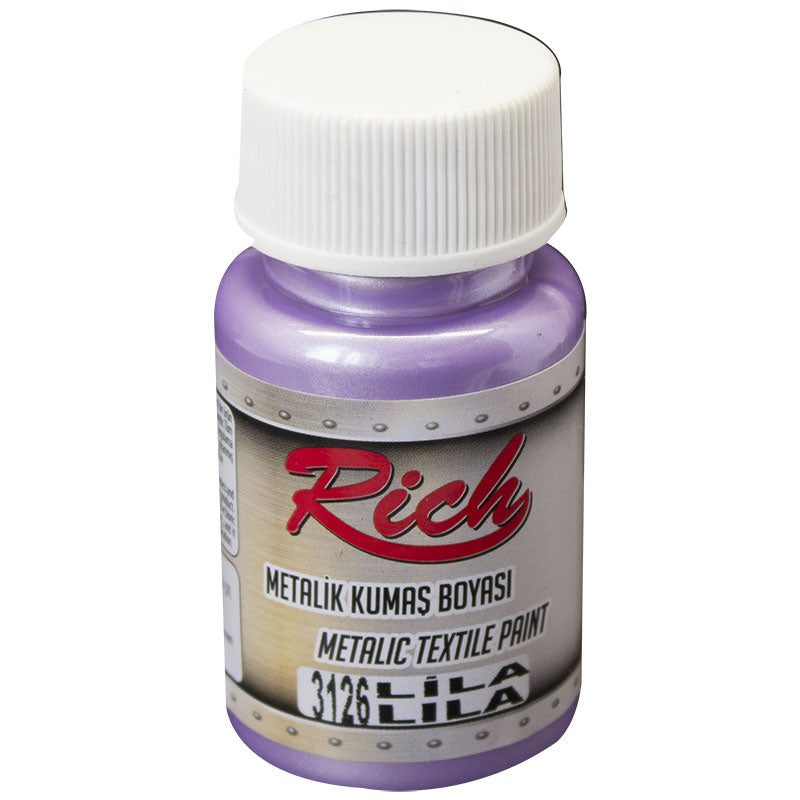 METALIC TEXTILE PAINT-50CC (METALIC TEXTILE/50)