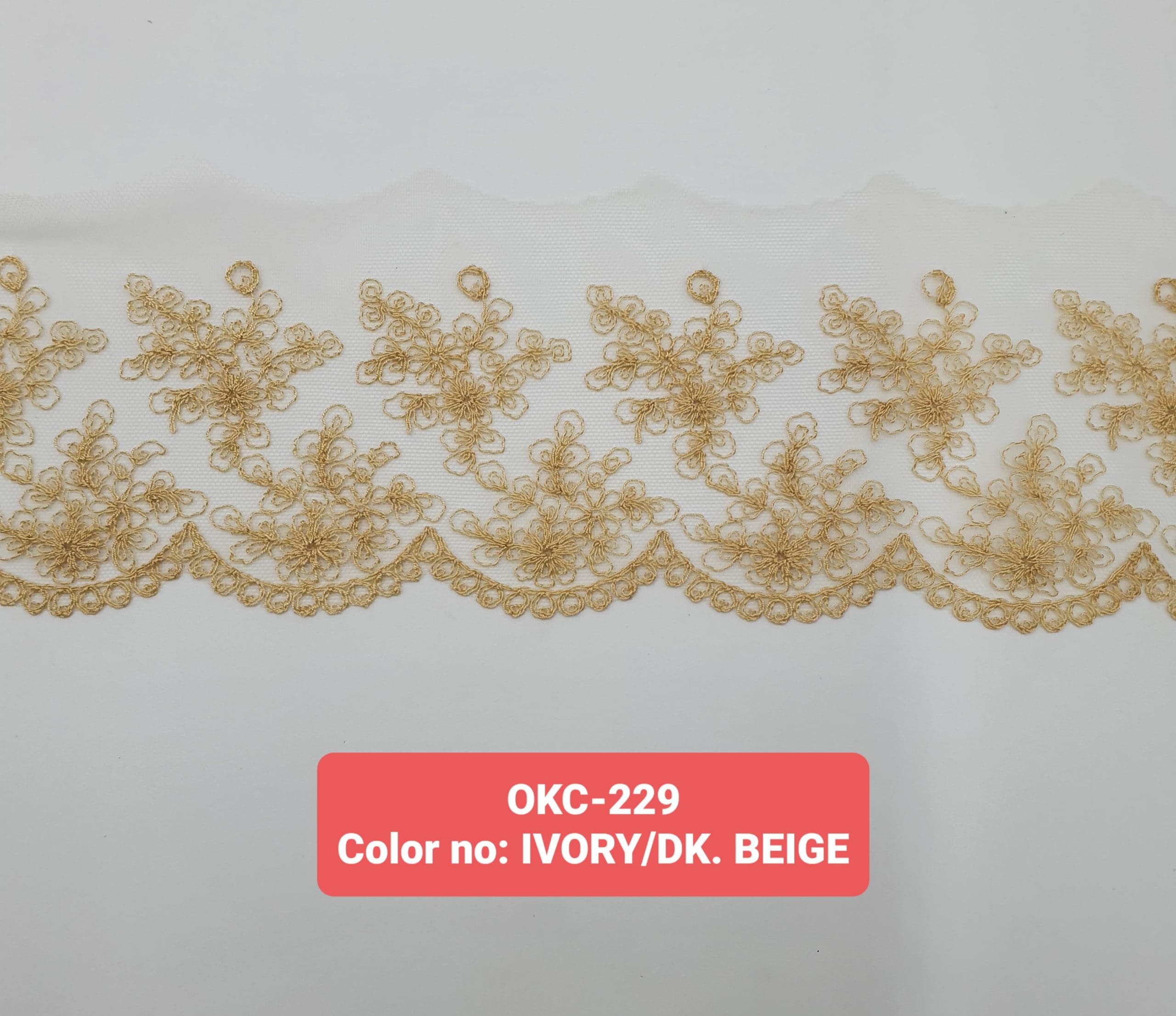 TULLE EMB.LACE (OKC-229)