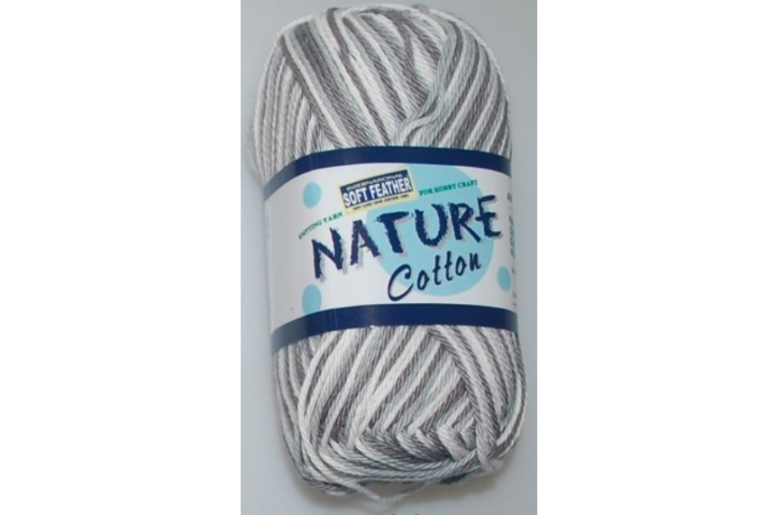 KNIT.YARN COT;10BLx50G (1/2KG) (FC-205C)