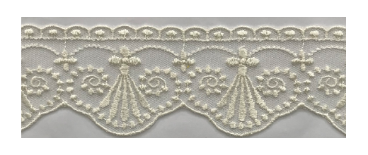 NET CUT LACE:2-1/8" (D-51-4286)