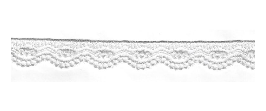 NET CUT LACE:15Y (13.7MT):2.2CM) (D-53-4272)