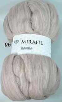 Bamba Merino Wool Yarn — 500 g (MIRAFIL/BAMBA)