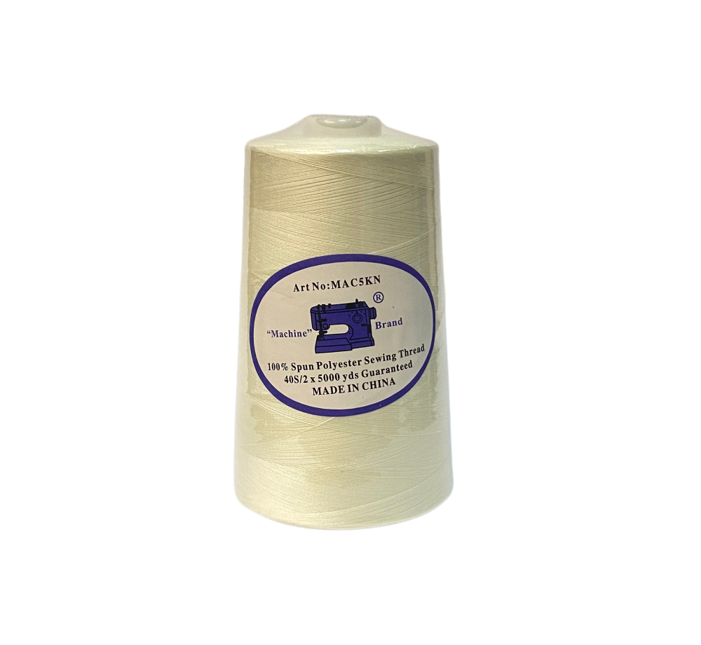SPUN POL.SEW THREAD:5000Y (MAC5KN)