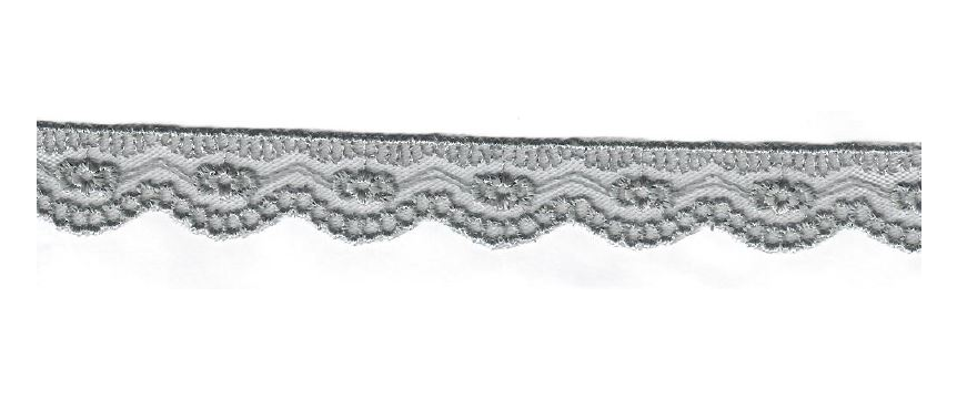 NET CUT LACE:15Y (13.7MT):2.2CM) (D-53-4272)