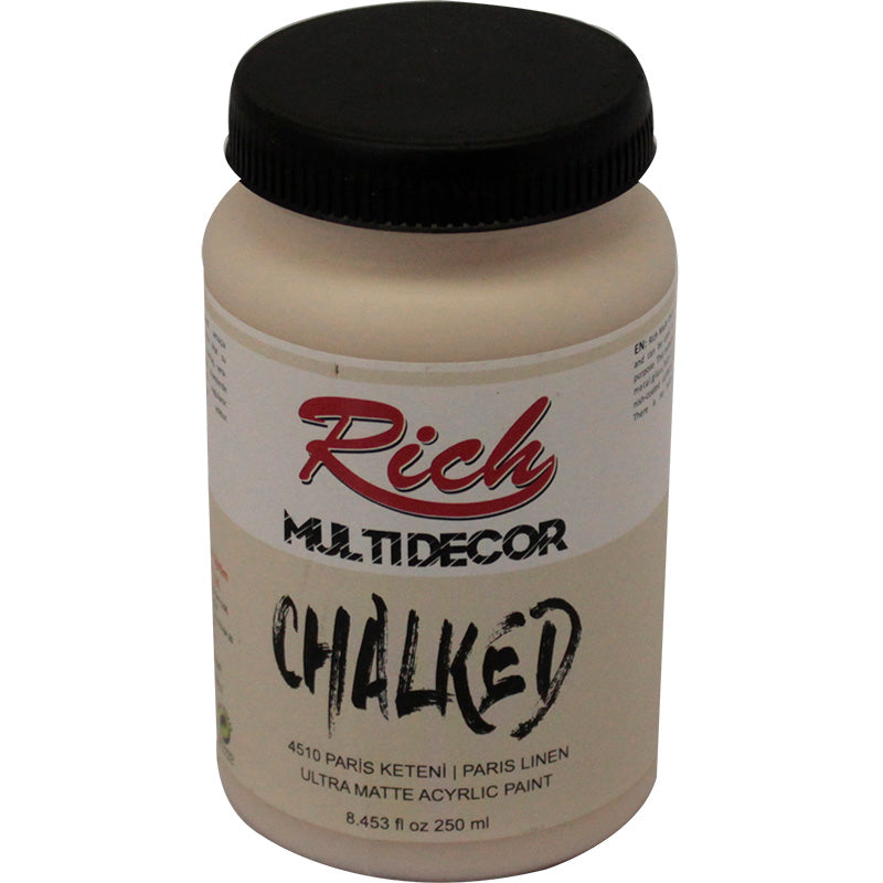CHALKED ACRY.PAINT-250ML (MULTI DECOR-250CC)