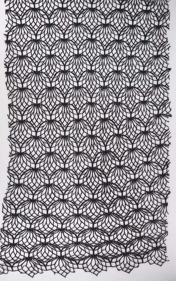 ALL-OVER LACE W/TEXT YARN:48 (TX58-5002)