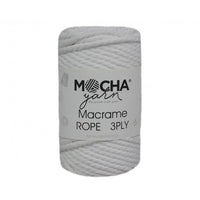 3-Ply Macrame Rope – 250g, Approx. 40m (MOCHA/ROPE)