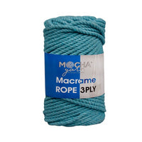 3-Ply Macrame Rope – 250g, Approx. 40m (MOCHA/ROPE)