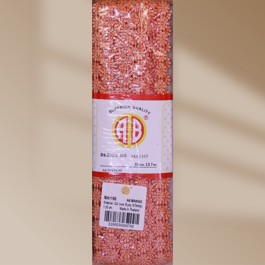 Petite Daisy Chemical Cut Lace Trim (MA1165)