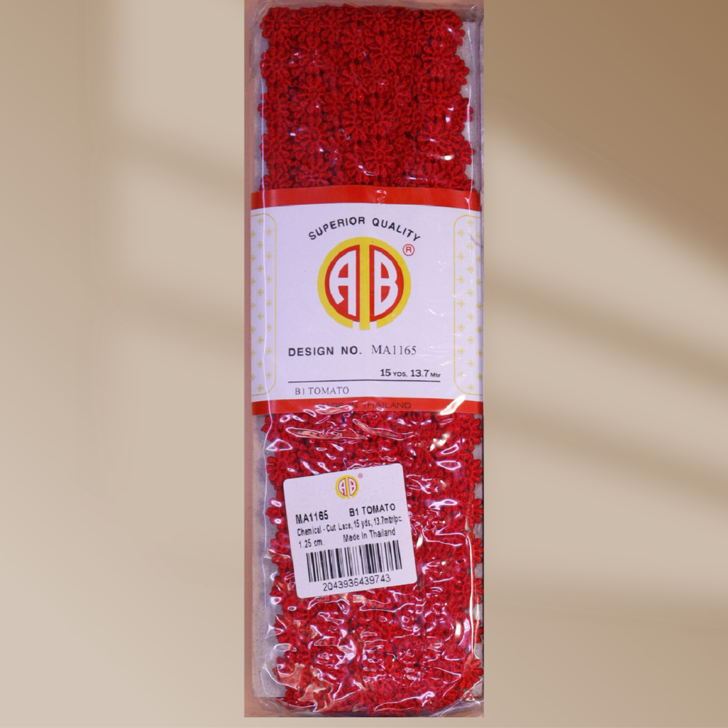 Petite Daisy Chemical Cut Lace Trim (MA1165)