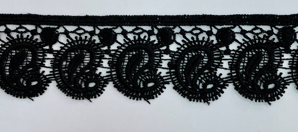CHEM.CUT-LACE W/TEX:15Y:2" (TX58-1103)