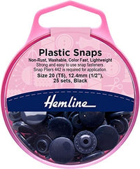 Plastic Snaps — 12.4 mm, Pack of 5 Boxes (443)