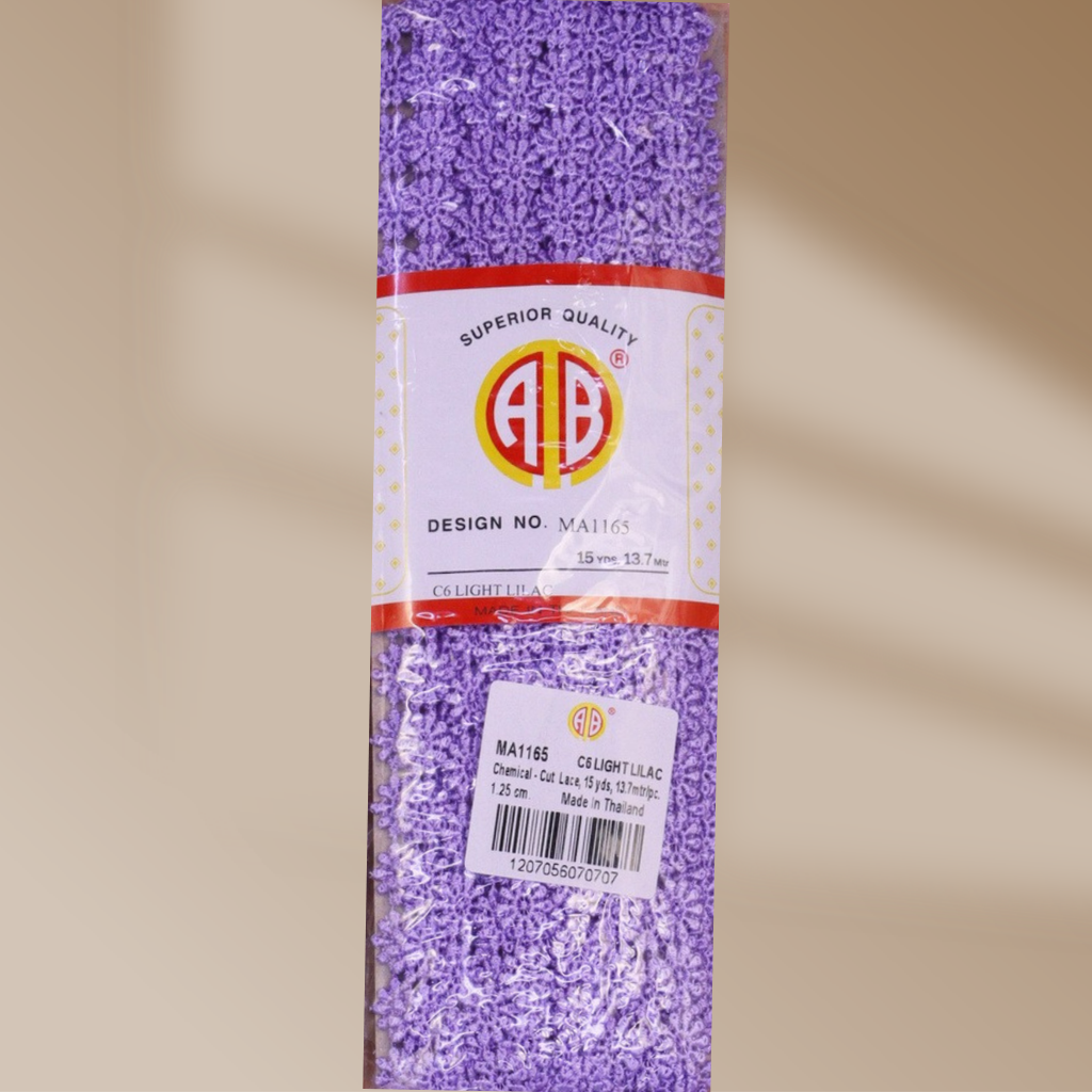 Petite Daisy Chemical Cut Lace Trim (MA1165)