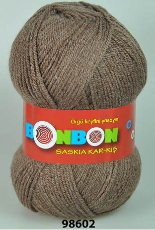 AKRY.WOOL YARN:100Gx5BL (500GM) (BONBON/SASKIA KAR-KI)