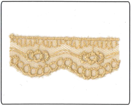 NET CUT LACE:15Y (13.7MT):2.2CM) (D-53-4272)