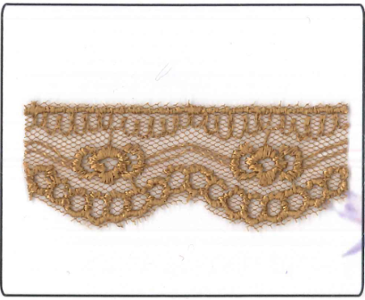 NET CUT LACE:15Y (13.7MT):2.2CM) (D-53-4272)
