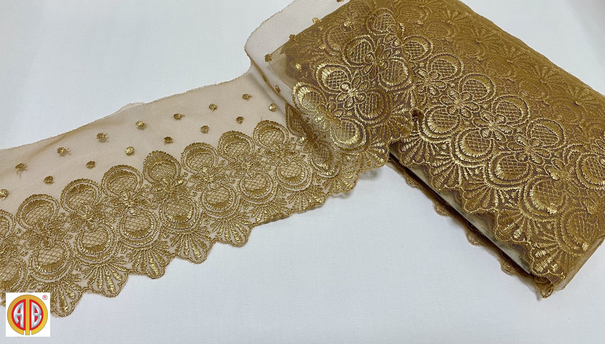 NET-CUT LACE;15Y (13.7MT):15CM) (D-49-4076)