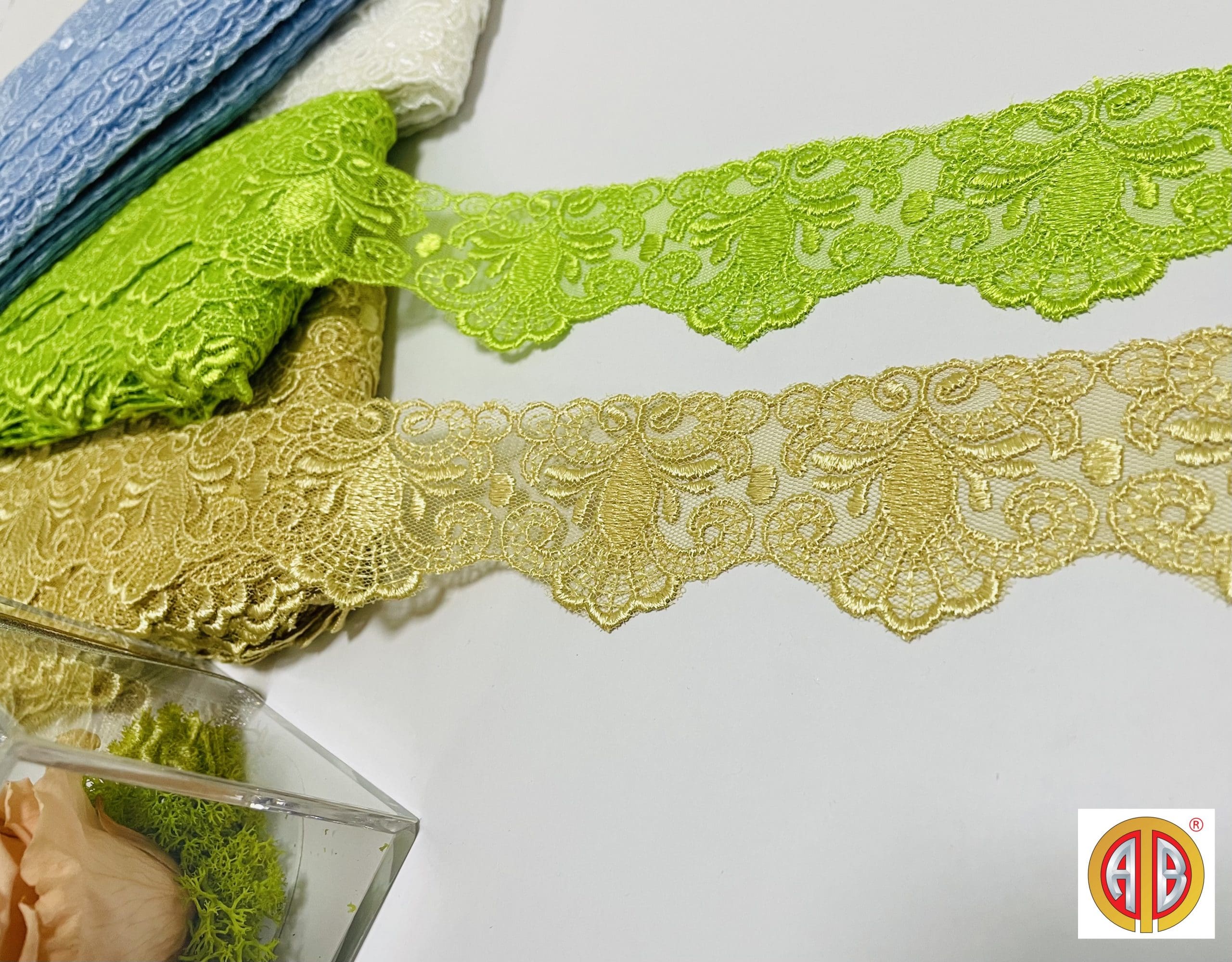 NET-CUT LACE:15Y (13.7MT)5CM) (D-54-4058)
