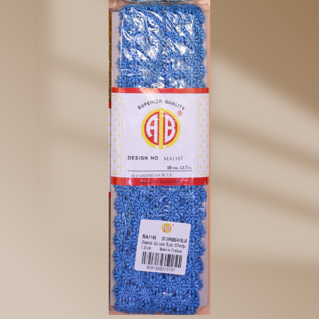 Petite Daisy Chemical Cut Lace Trim (MA1165)
