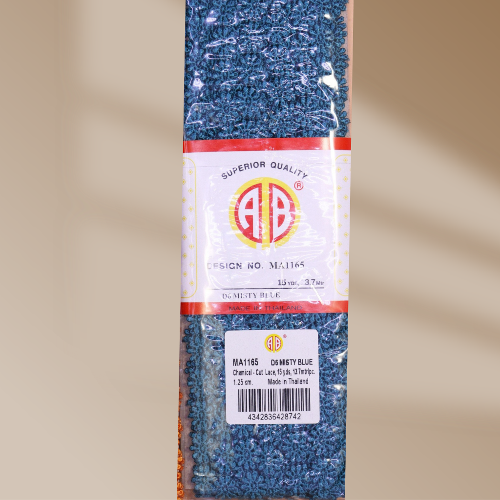 Petite Daisy Chemical Cut Lace Trim (MA1165)