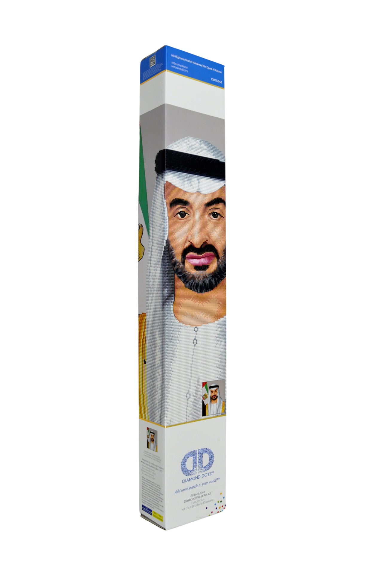 DIAMOND FACET ART KIT: HH SHEIK MOHAMMED BIN ZAYED (DD11.043)