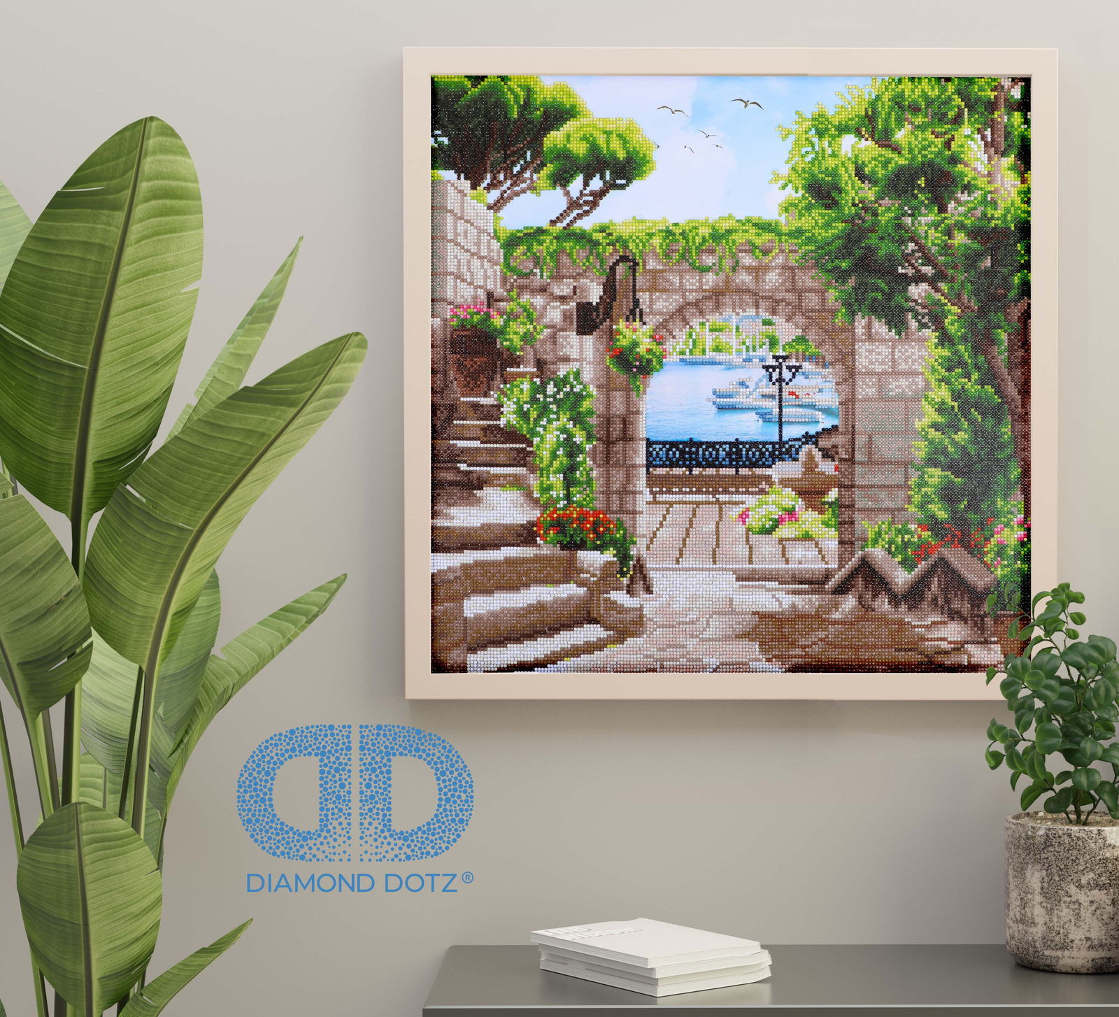 DIAMOND FACET ART KIT: MEDITERRANEAN STROLL (DD12.056)